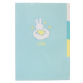 Japan Miffy 3 Pockets A5 Index File - Star Cloud - 1