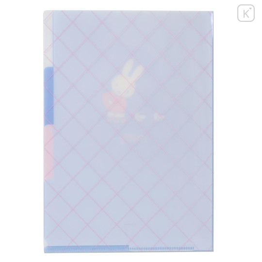 Japan Miffy 3 Pockets A5 Index File - Duck Friend - 2