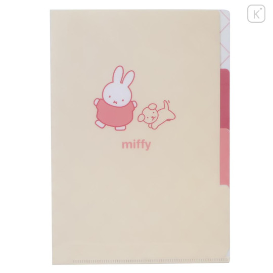 Japan Miffy 3 Pockets A5 Index File - Dance - 1