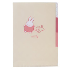 Japan Miffy 3 Pockets A5 Index File - Dance