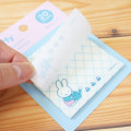 Japan Miffy Translucent Die-cut Sticky Notes - Film Fusen Watering Flower - 2