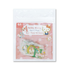 Japan Sanrio Alphabet Flake Sticker - Hello Kitty : English Letters Uppercase