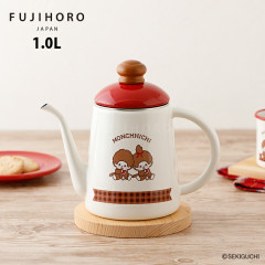 Japan Monchhichi Enamel Coffee Pot
