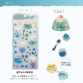 Japan Urushizuku Water Puffy Sticker - Sparkling Afternoon Cafe 3D - 2