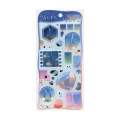 Japan Urushizuku Water Puffy Sticker - Sparkling Twilight End Roll 3D - 1