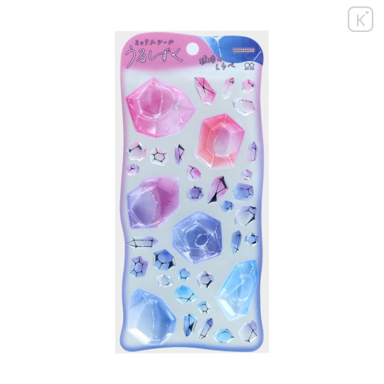 Japan Urushizuku Water Puffy Sticker - Sparkling Amber Melody 3D - 1