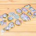 Japan Q-LiA Shake Shake Capsule Seal Sticker - Candy Twins Rabbit : 3D - 2