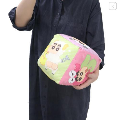 Japan Crayon Shin-chan Super Mochimochi Cushion - Shinnosuke Nohara : Dice - 4
