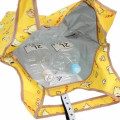 Japan Sanrio Insulated Eco Shopping Bag - Pompompurin : All Over Pattern Yellow - 4