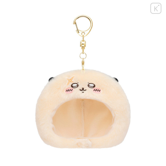 Japan Chiikawa Mascot-sized Cheerful Plush Cap - Rakko : Chiikawa Park - 1
