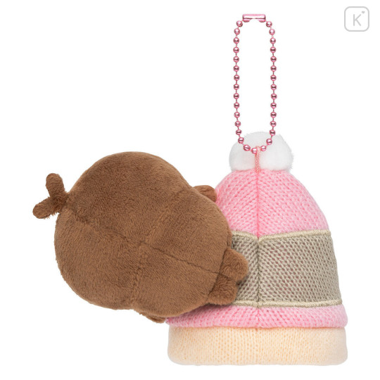 Japan Chiikawa Mascot-Sized Knitted Hat Keychain - Chiikabu Beetle : Chiikawa Park - 5