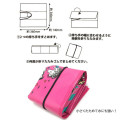 Japan Peanuts Laminated Woven PP Shopping Bag - Snoopy : 75th Anniversary Pink Turquoise - 3