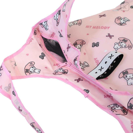 Japan Sanrio Insulated Eco Shopping Bag - My Melody : Pink All Over Pattern - 3