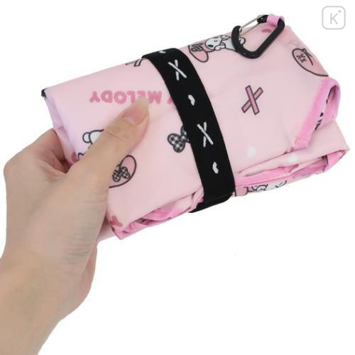 Japan Sanrio Insulated Eco Shopping Bag - My Melody : Pink All Over Pattern - 5