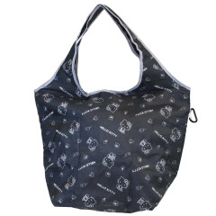 Japan Sanrio Insulated Eco Shopping Bag - Hello Kitty : Monochrome All Over Pattern
