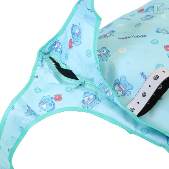 Japan Sanrio Insulated Eco Shopping Bag - Hangyodon : All Over Pattern - 3