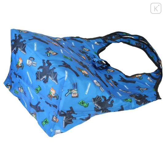 Japan Minecraft Insulated Eco Shopping Bag - Blue - 2
