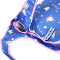 Japan Sanrio Insulated Eco Shopping Bag - Usahana : Blue All Over Pattern - 3
