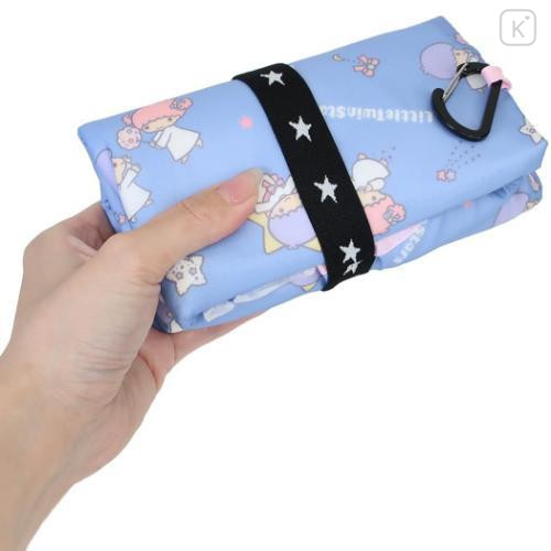 Japan Sanrio Insulated Eco Shopping Bag - Little Twin Stars : All Over Pattern - 5