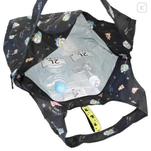 Japan Minions Insulated Eco Shopping Bag - Minions : Bob & Tim Bear Black - 4
