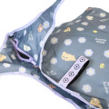 Japan San-x Insulated Eco Shopping Bag - Rilakkuma : Basic Rilakkuma Flower - 3