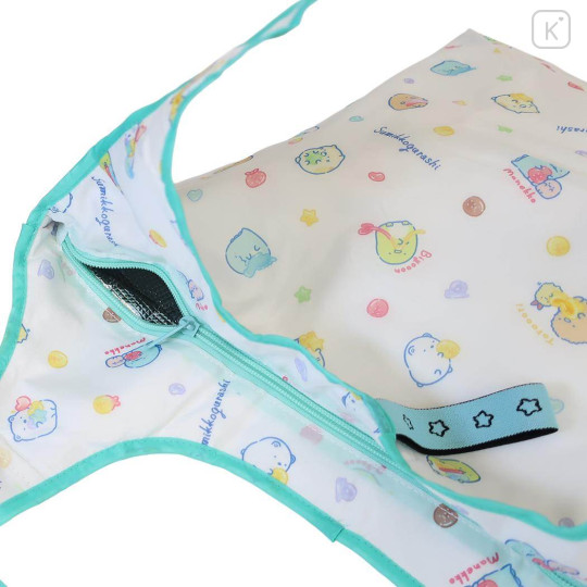 Japan San-x Insulated Eco Shopping Bag - Sumikko Gurashi : Gummy Gummy Party - 3