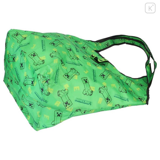Japan Minecraft Insulated Eco Shopping Bag - Green - 2