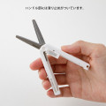 Japan Midori XS Compact Scissors - White A - 5