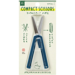Japan Midori XS Compact Scissors - Navy A