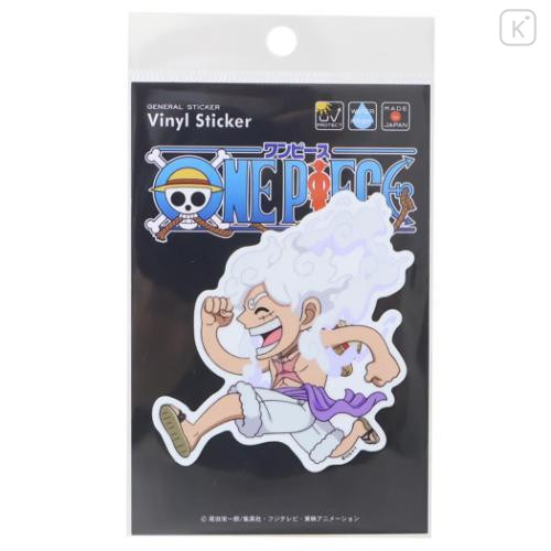 Japan One Piece Vinyl Sticker - Luffy Gear 5 Sideways - 1