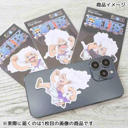 Japan One Piece Vinyl Sticker - Luffy Gear 5 Sideways - 2