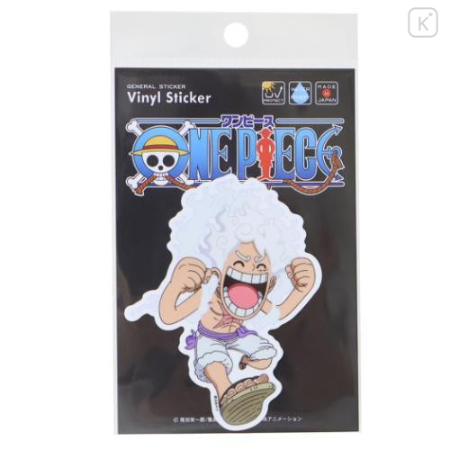 Japan One Piece Vinyl Sticker - Luffy Gear 5 Victory Pose - 1
