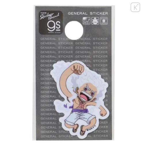 Japan One Piece Vinyl Sticker (S) - Luffy Gear 5 Arm Raised - 1