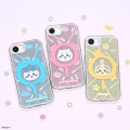 Japan Chiikawa Camera Frame iPhone 17e / 16e MagSafe Case - Hachiware : Battle Stick Glitter - 7