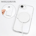 Japan Chiikawa Camera Frame iPhone 17e / 16e Case with MagSafe - Usagi : Battle Stick Glitter - 4