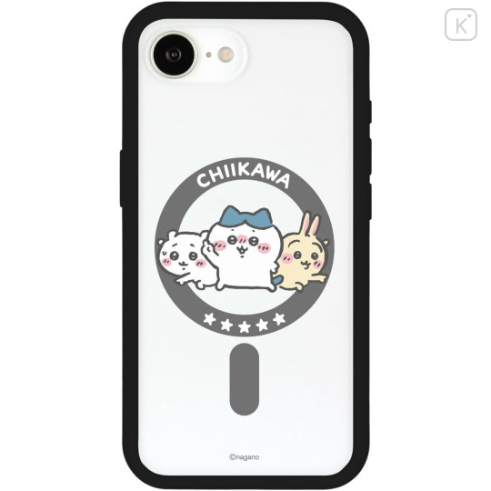 Japan Chiikawa IIIIfit Plump Frame iPhone 17e / 16e MagSafe Case - Chiikawa & Hachiware & Usagi : Hot Dance - 1