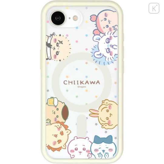 Japan Chiikawa IIIIfit Plump Frame iPhone 17e / 16e MagSafe Case - Characters Selfie - 1