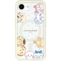 Japan Chiikawa IIIIfit Plump Frame iPhone 17e / 16e MagSafe Case - Characters Selfie - 1