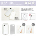 Japan Miffy IIIIfit Plump Frame iPhone 17e / 16e MagSafe Case - Boris & Miffy : Face Fruits - 7