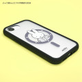 Japan Miffy IIIIfit Plump Frame iPhone 17e / 16e MagSafe Case - Number 1 Monochrome - 4