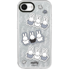 Japan Miffy Camera Frame iPhone 16e / 17e Case - Music Dance Glitter