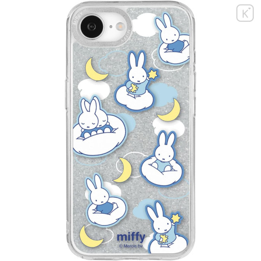 Japan Miffy Camera Frame iPhone 17e / 16e Case - Star Cloud Glitter - 1