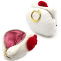 Japan Sanrio Eco Shopping Bag & Mascot Pouch - Hello Kitty : Red Retro Dull - 4