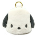 Japan Sanrio Eco Shopping Bag & Mascot Pouch - Pochacco : Retro Dull - 1