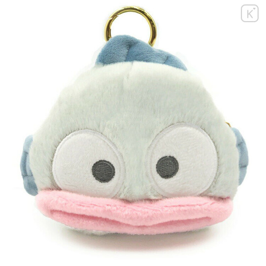 Japan Sanrio Eco Shopping Bag & Mascot Pouch - Hangyodon : Retro Dull - 1