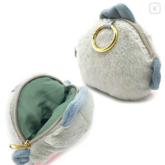 Japan Sanrio Eco Shopping Bag & Mascot Pouch - Hangyodon : Retro Dull - 4