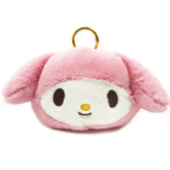 Japan Sanrio Eco Shopping Bag & Mascot Pouch - My Melody : Retro Dull