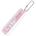 Japan Sanrio Folding Brush & Comb - Jewelpet : Pink White - 1