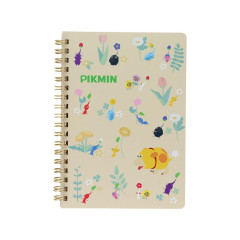 Japan Pikmin B6 Ring Notebook - Light Orange