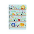 Japan Pikmin B6 Ring Notebook - Light Mint - 1